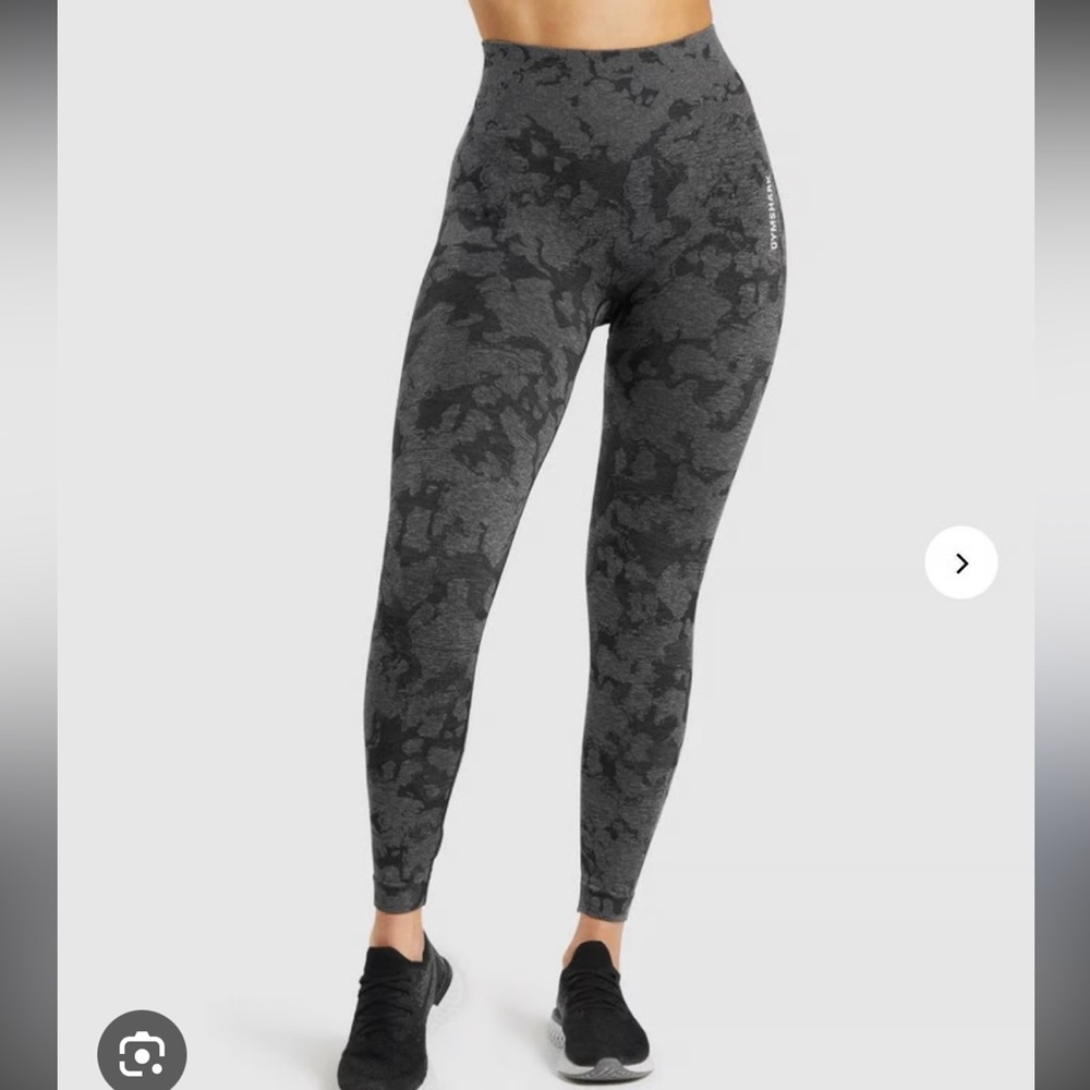 Gymshark Adapt Camo Seamless Leggings - Dark Gray